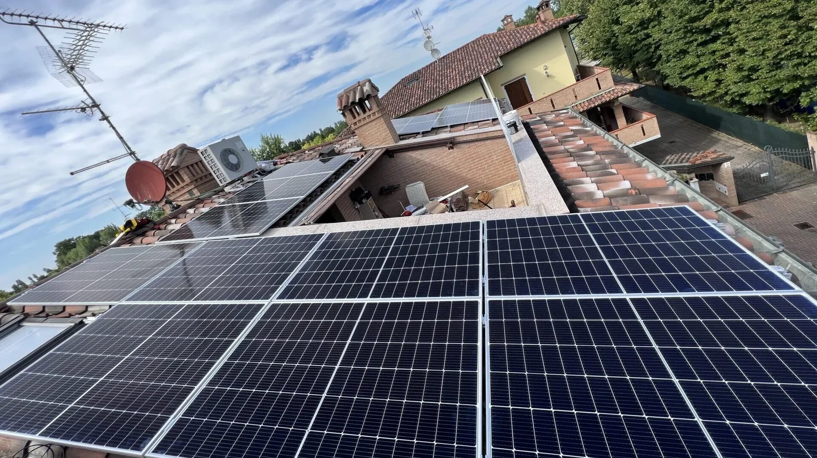 Progetto Orizon: fotovoltaico per un terratetto a sassuolo